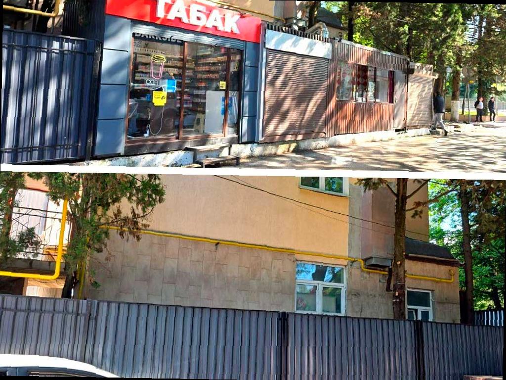 В Адлере удалены незаконные торговые точки