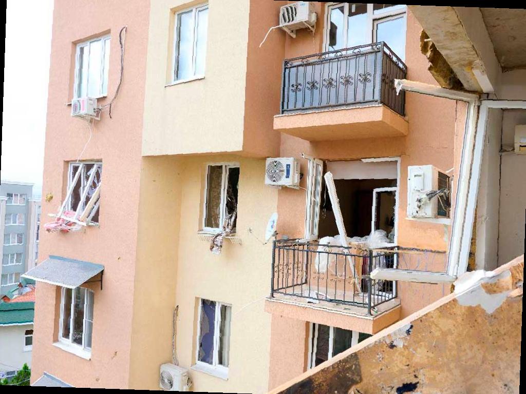 В Сочи начата работа по очистке дома, пострадавшего от взрыва газа