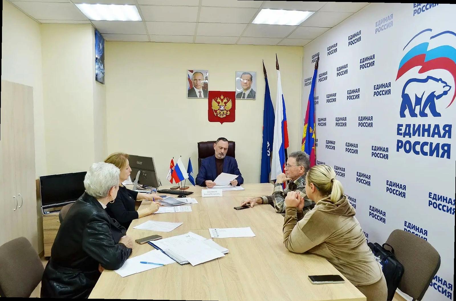 «Виктор Тепляков встретился с семьями участников СВО»