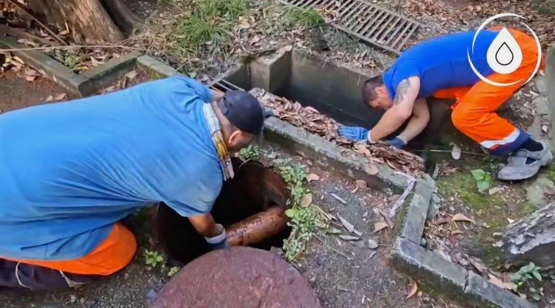 В Сочи специалисты Водоканала устранили незаконное подключение ливневой канализации